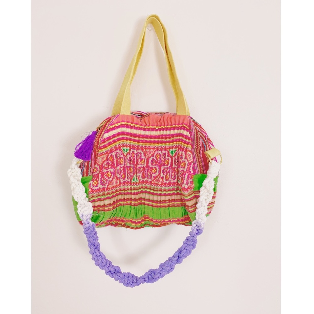 Free People Tricia Fix Embroidered DaytripTote Bag - Picture 2 of 7